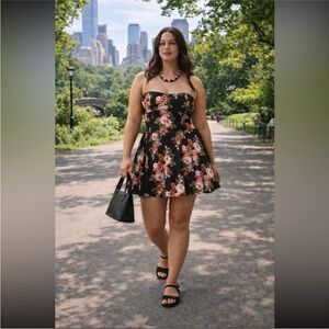 Anthropologie NWT Maeve Strapless Flounce
Mini Dress size 12.